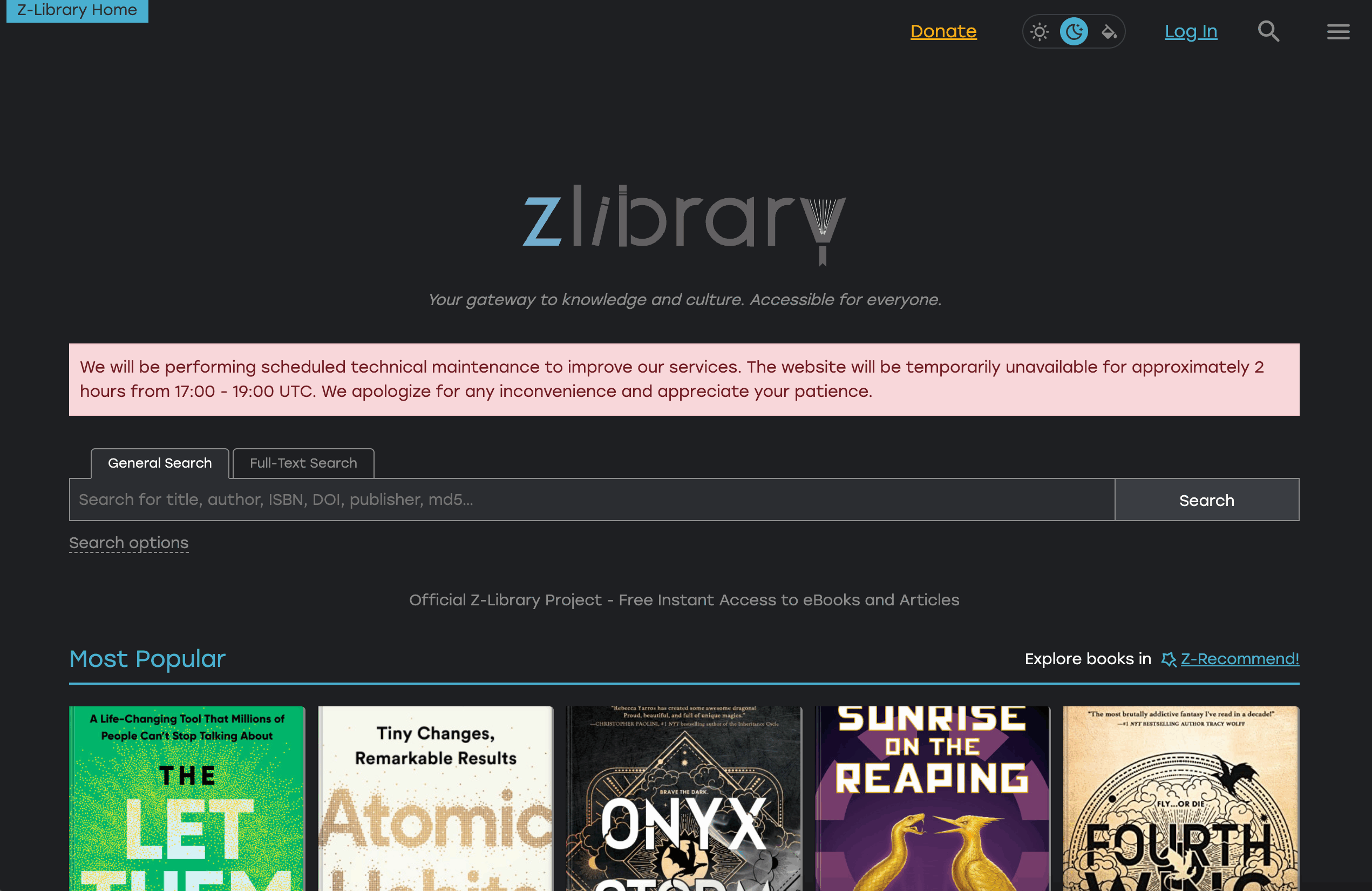 Z-Library 概念图